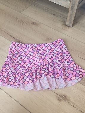 Cat & Jack Mermaid Swim Skirt, Medium 8